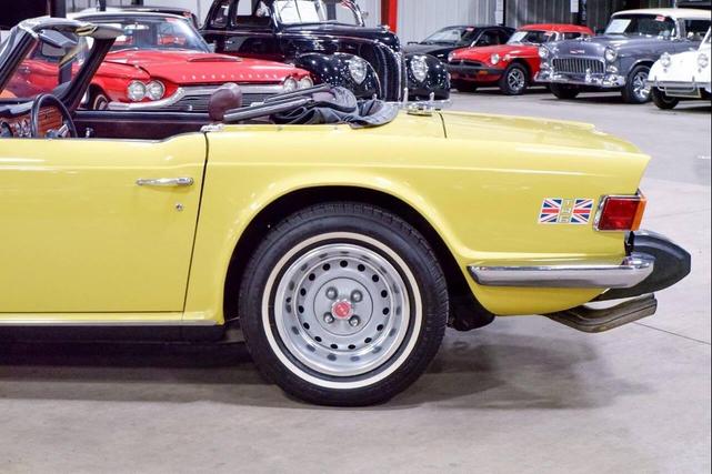 Photo of 1974 Mimosa Yellow Triumph TR6