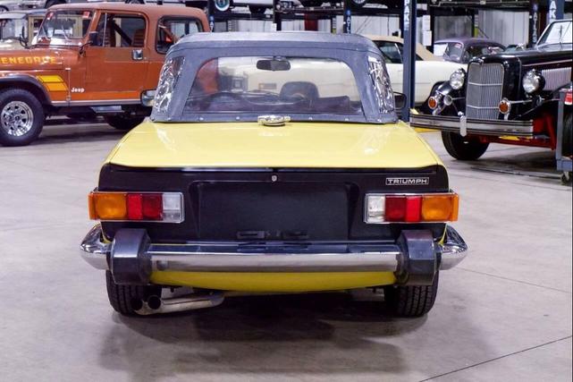 Photo of 1974 Mimosa Yellow Triumph TR6