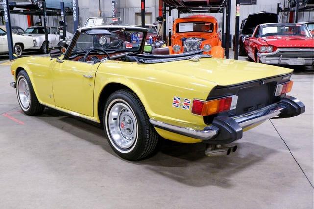 Photo of 1974 Mimosa Yellow Triumph TR6