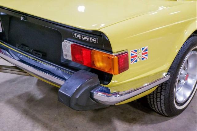 Photo of 1974 Mimosa Yellow Triumph TR6