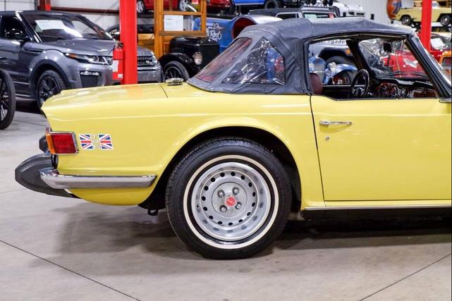 Photo of 1974 Mimosa Yellow Triumph TR6