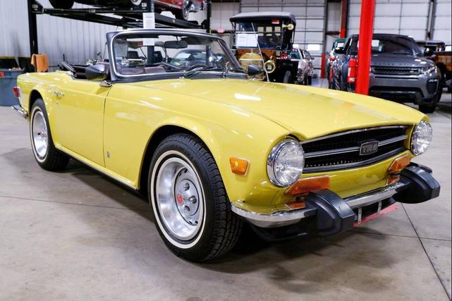 Photo of 1974 Mimosa Yellow Triumph TR6