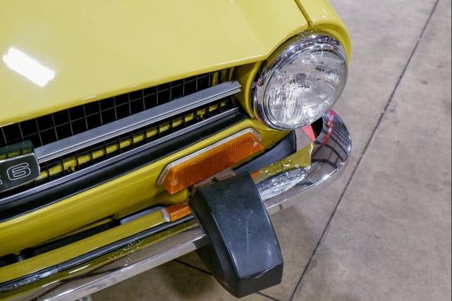 Photo of 1974 Mimosa Yellow Triumph TR6