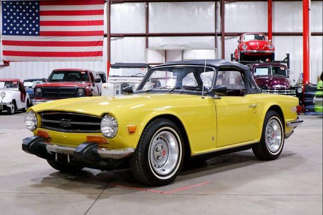 Photo of 1974 Mimosa Yellow Triumph TR6