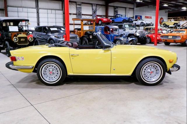 Photo of 1974 Mimosa Yellow Triumph TR6