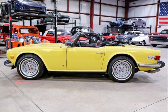 Photo of 1974 Mimosa Yellow Triumph TR6