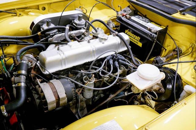 Photo of 1974 Mimosa Yellow Triumph TR6