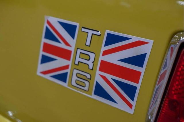 Photo of 1974 Mimosa Yellow Triumph TR6