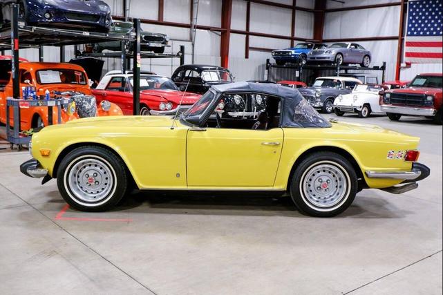 Photo of 1974 Mimosa Yellow Triumph TR6