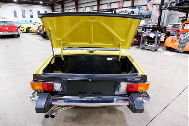 Photo of 1974 Mimosa Yellow Triumph TR6