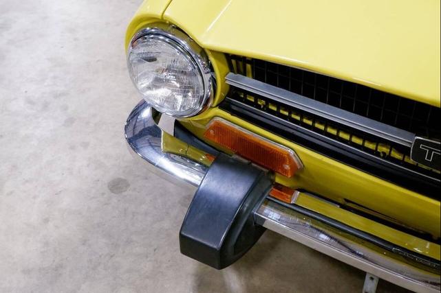 Photo of 1974 Mimosa Yellow Triumph TR6