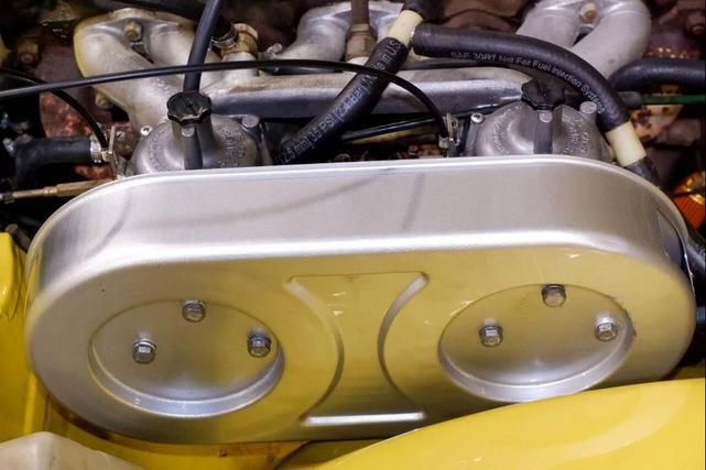 Photo of 1974 Mimosa Yellow Triumph TR6