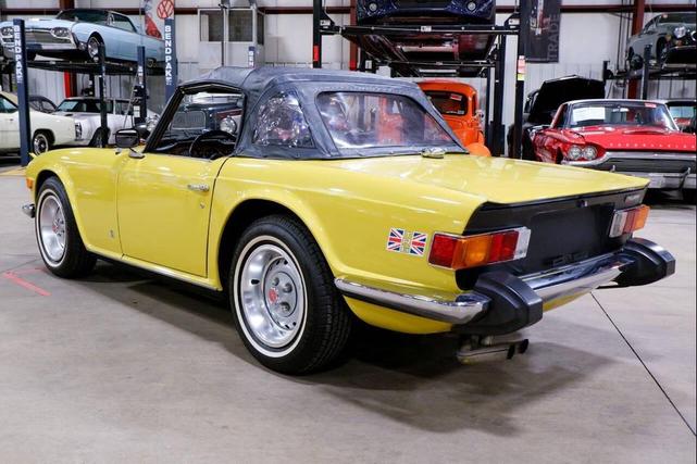 Photo of 1974 Mimosa Yellow Triumph TR6