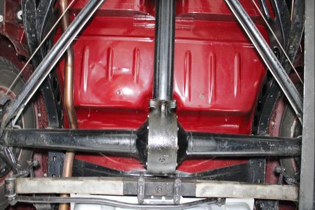 Photo of 1946 Dynamic Maroon Ford Deluxe