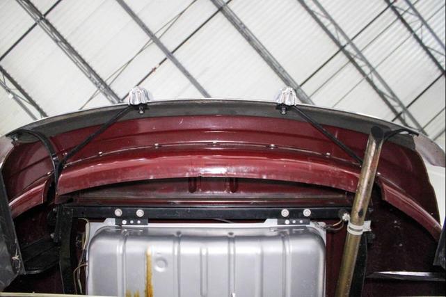 Photo of 1946 Dynamic Maroon Ford Deluxe