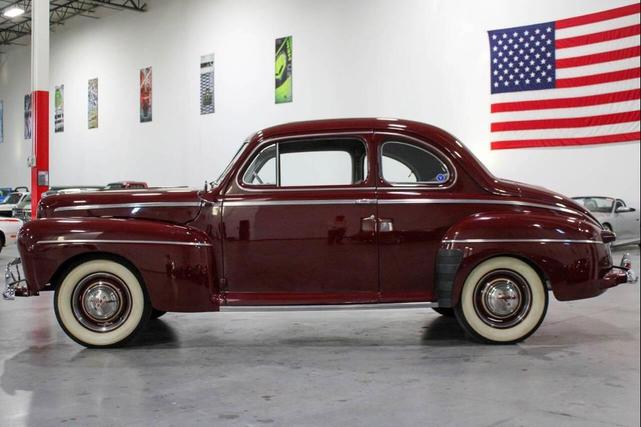 Photo of 1946 Dynamic Maroon Ford Deluxe