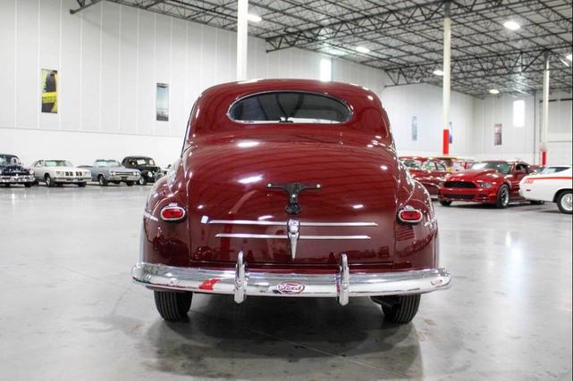 Photo of 1946 Dynamic Maroon Ford Deluxe