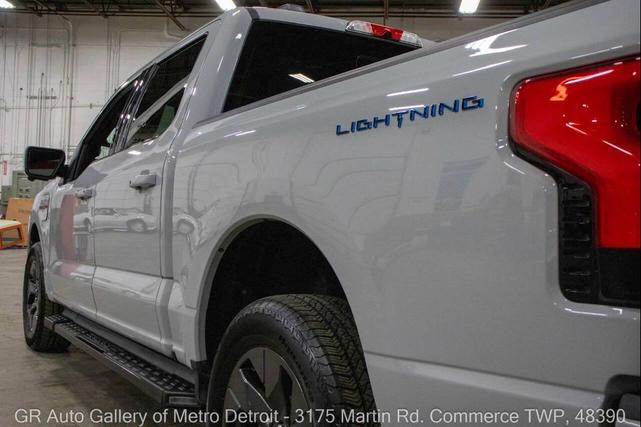 Photo of 2023 Avalanche Gray Ford F-150 Lightning