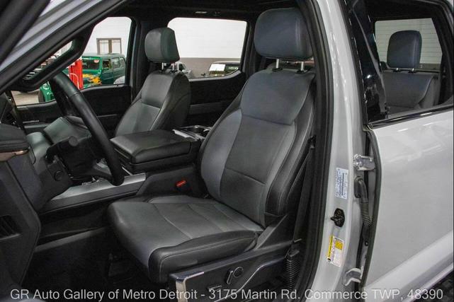 Photo of 2023 Avalanche Gray Ford F-150 Lightning