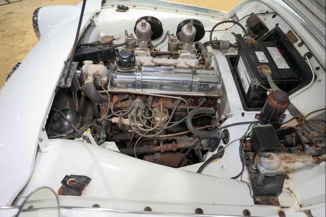 Photo of 1959 White Triumph TR3