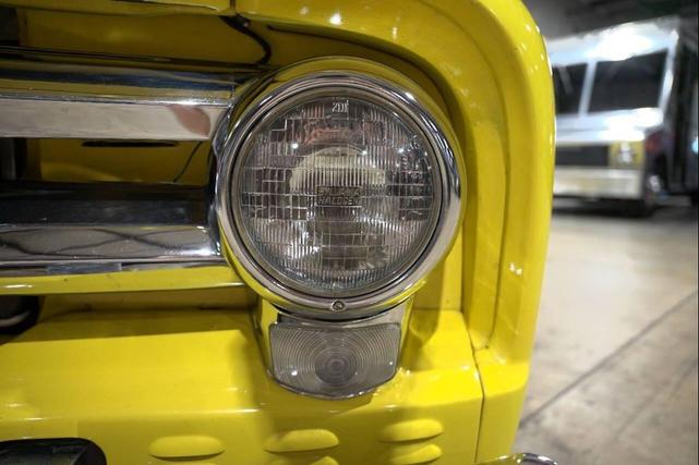 Photo of 1955 Yellow Ford F100