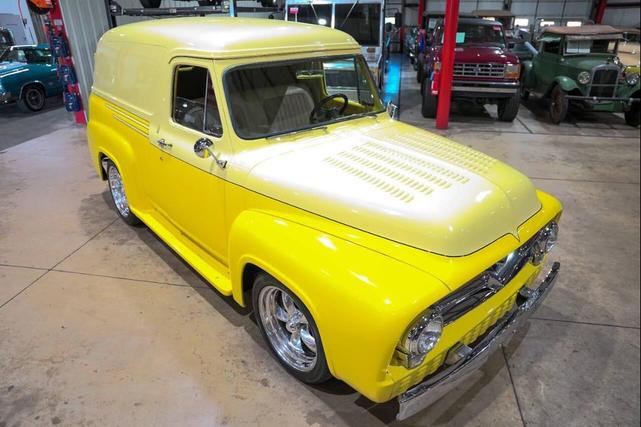 Photo of 1955 Yellow Ford F100