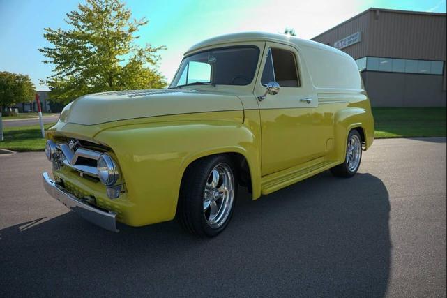 Photo of 1955 Yellow Ford F100