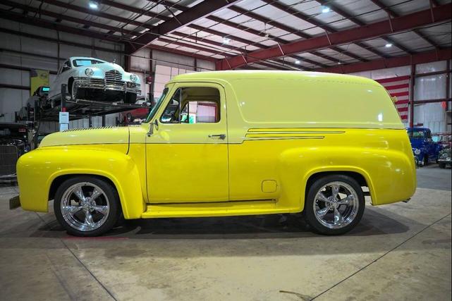 Photo of 1955 Yellow Ford F100