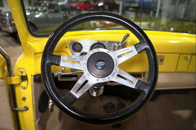 Photo of 1955 Yellow Ford F100