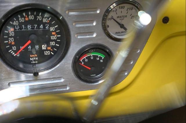 Photo of 1955 Yellow Ford F100