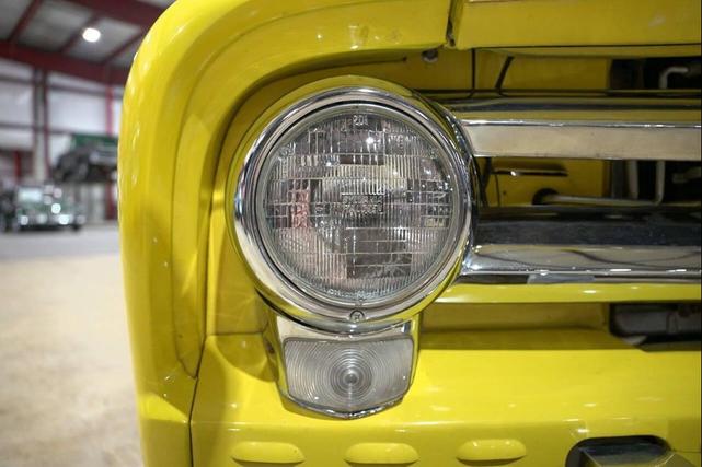 Photo of 1955 Yellow Ford F100