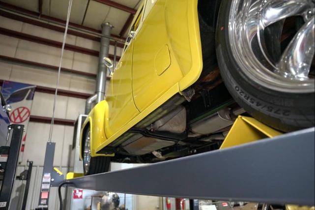 Photo of 1955 Yellow Ford F100