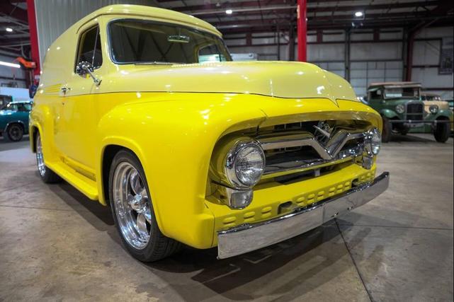 Photo of 1955 Yellow Ford F100
