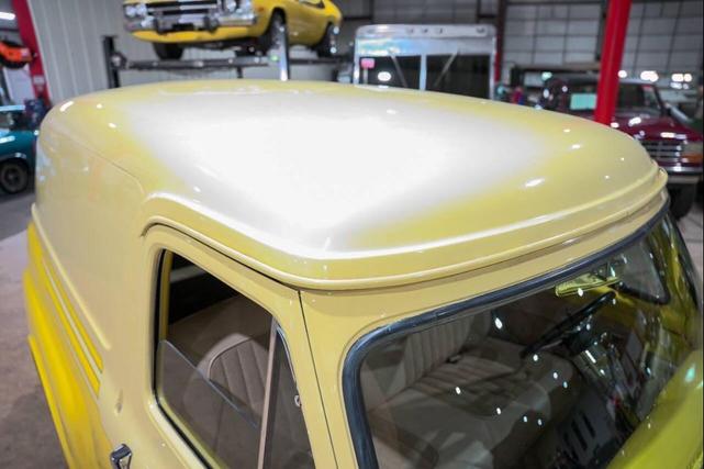 Photo of 1955 Yellow Ford F100
