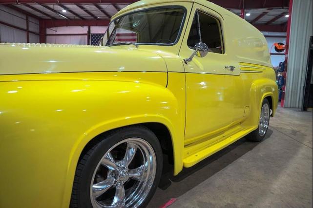 Photo of 1955 Yellow Ford F100