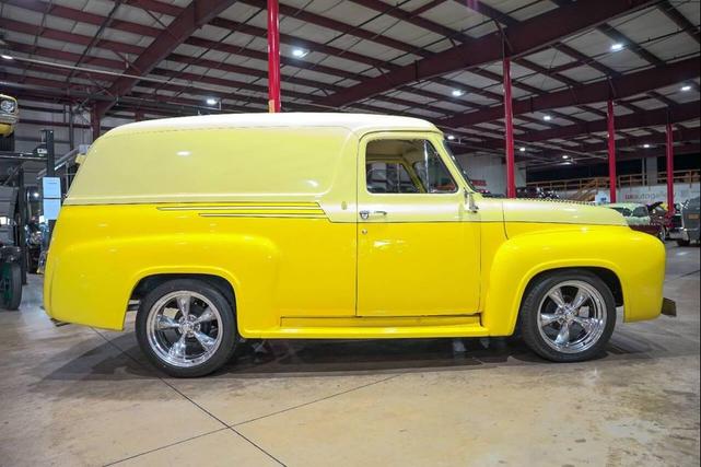 Photo of 1955 Yellow Ford F100