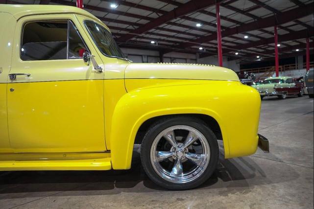 Photo of 1955 Yellow Ford F100