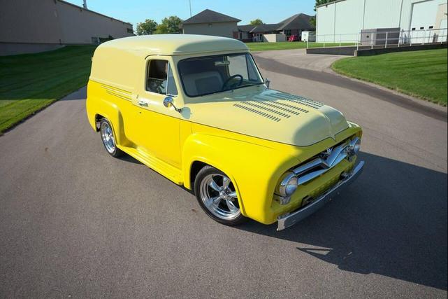 Photo of 1955 Yellow Ford F100