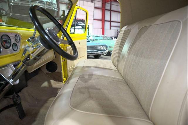 Photo of 1955 Yellow Ford F100