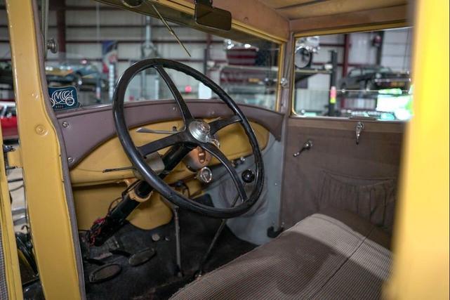 Photo of 1928 Yellow Ford Model A