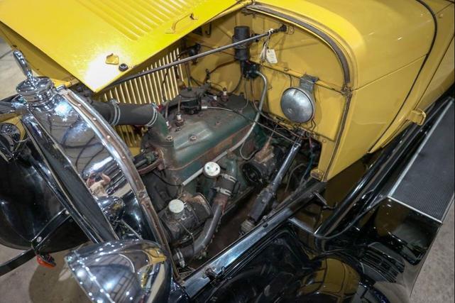 Photo of 1928 Yellow Ford Model A