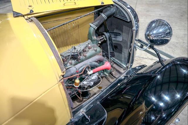 Photo of 1928 Yellow Ford Model A