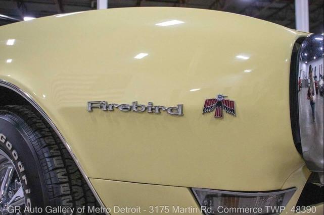 Photo of 1968 Mayfair Maize Yellow Pontiac Firebird