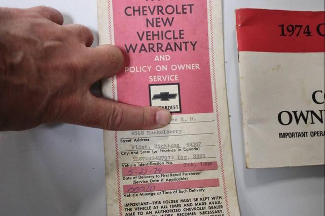 Photo of 1974 Maroon Chevrolet Corvette