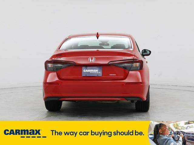 Photo of 2025 Red Honda Civic Hybrid