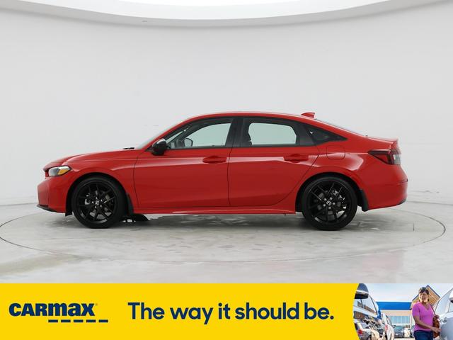 Photo of 2025 Red Honda Civic Hybrid