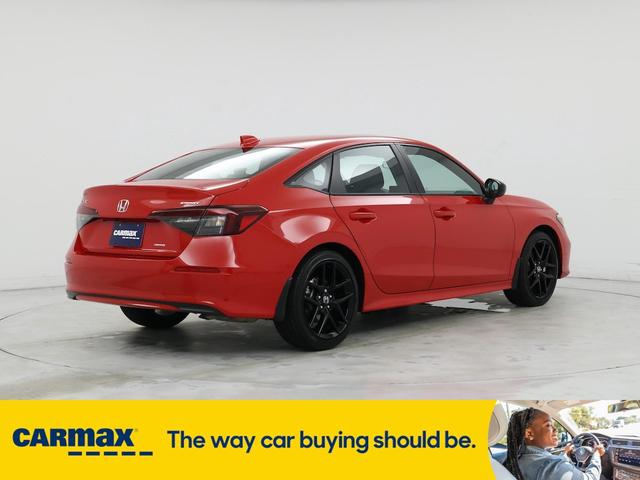 Photo of 2025 Red Honda Civic Hybrid