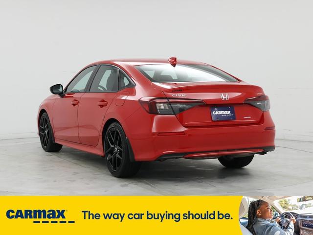 Photo of 2025 Red Honda Civic Hybrid