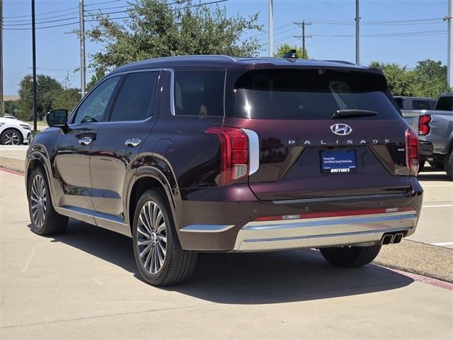 Photo of 2024 Burgundy Hyundai PALISADE