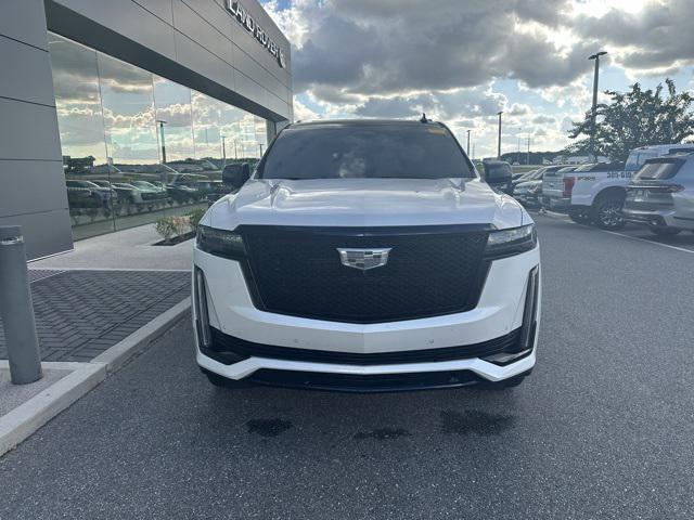 Photo of 2024 Crystal White Tricoat Cadillac Escalade ESV